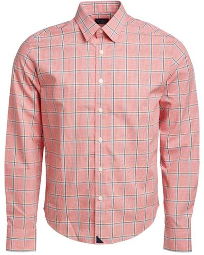 UNTUCKit Slim Fit Wrinkle-free Gibbons Shirt - Pink