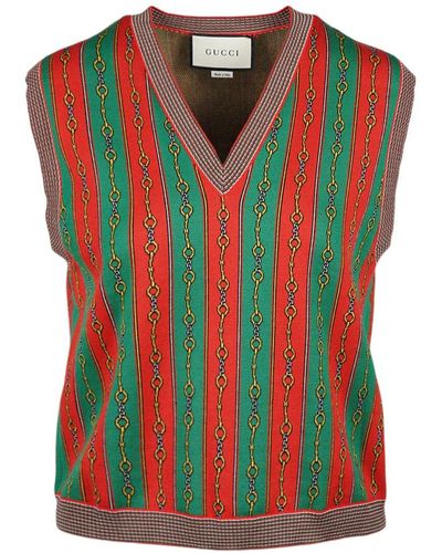 Men's Gucci Sleeveless sweaters | Lyst