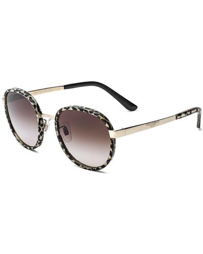 Dolce & Gabbana Dg2227J 52Mm Sunglasses - Brown