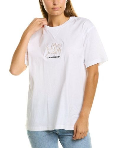 Burberry Oversized T-shirt - White