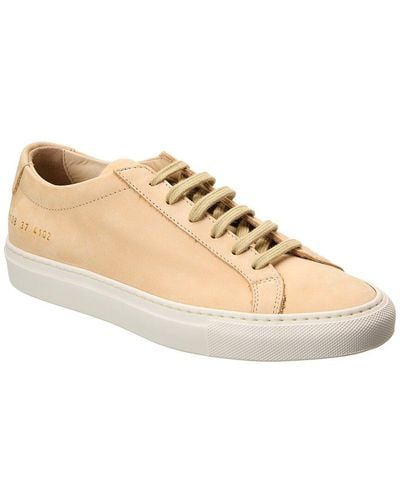 Common Projects Original Achilles Leather Sneaker - Natural