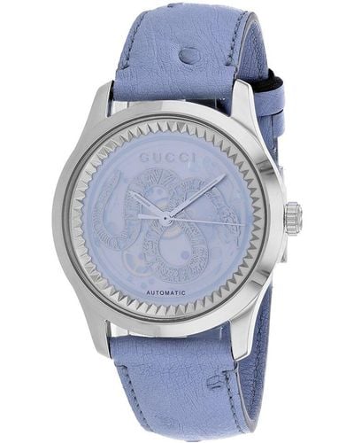 Gucci G-timeless Automatic Watch - Blue