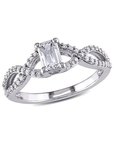 Rina Limor 14k 0.85 Ct. Tw. Diamond Twist Ring - White