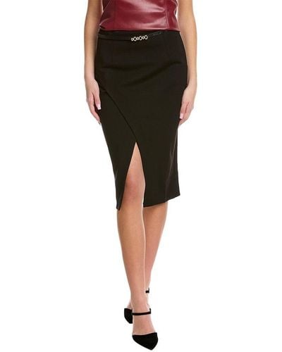 Gracia Wrap Skirt - Black