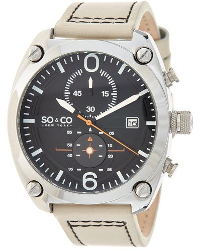 SO & CO Tribeca Watch - Gray
