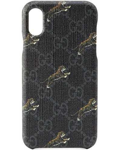 Gucci Gg Tigers Iphone X/Xs Case Cover - Black