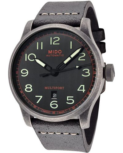 MIDO Multifort Watch - Grey