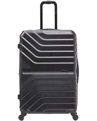 InUSA Aurum Lightweight Expandable Hardside Spinner Luggage 28" - Black