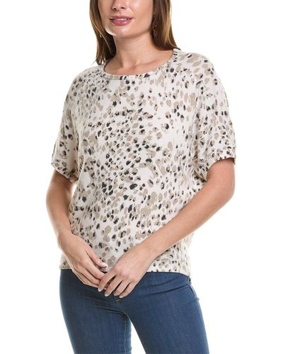 Michael Stars Verna Dolman Top - Gray