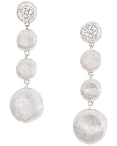 Marco Bicego Jaipur 0.11 Ct. Tw. Diamond 18k Earrings - White