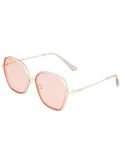 Bertha Emilia 50mm Polarized Sunglasses - Pink