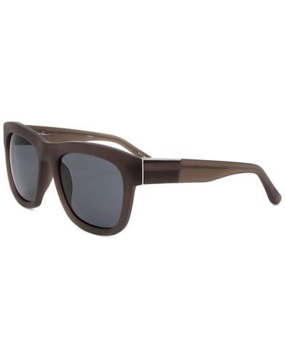 Linda Farrow Pl6 56Mm Sunglasses - Brown