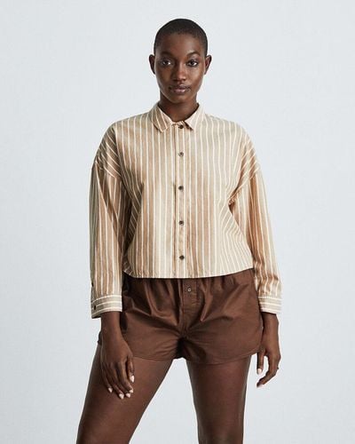 Everlane The Woven P.j. Top - Natural