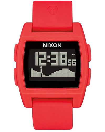 Nixon Classic Watch - Red