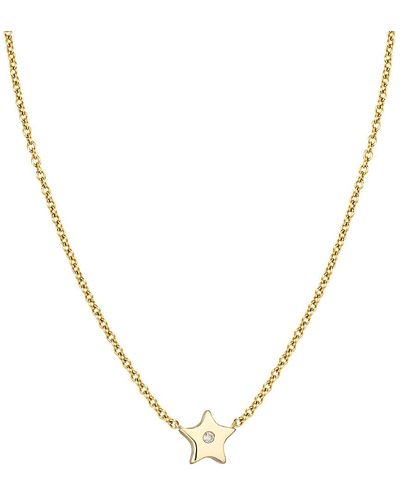 Ariana Rabbani 14k Diamond Single Star Necklace - Metallic