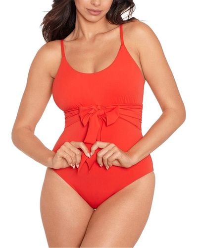 Skinny Dippers Jelly Beans Kate Suit One-piece - Red