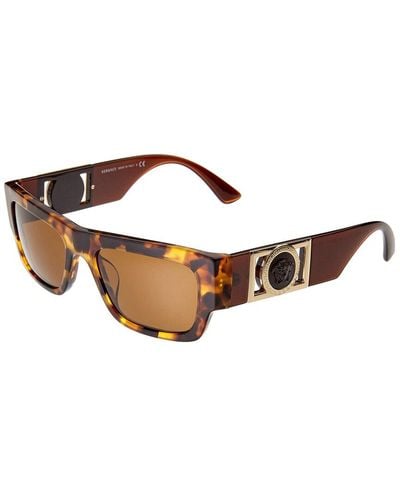 Versace Sunglasses, Ve4416u 53 - Brown