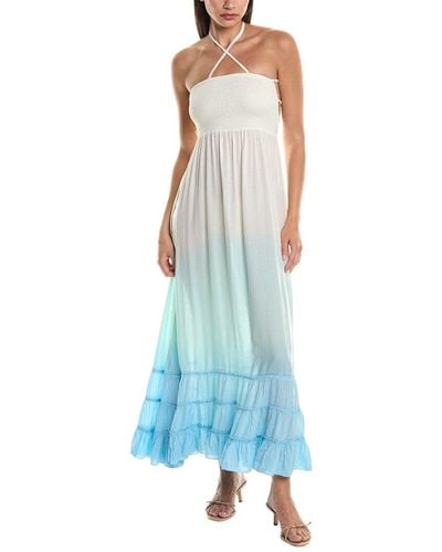 Tiare Hawaii Bellini Maxi Dress - Blue