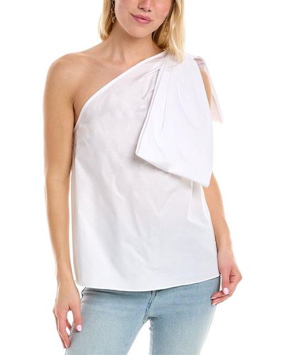 White PEARL BY LELA ROSE Tops for Women | Lyst