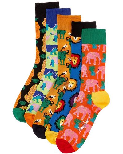 Happy Socks 5-pack The Big Five Gift Set - Blue