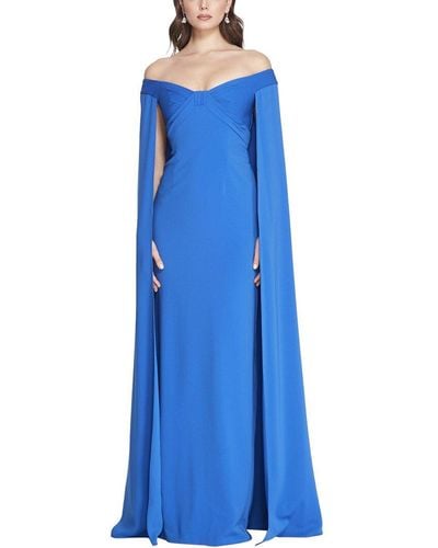 Marchesa Gown - Blue