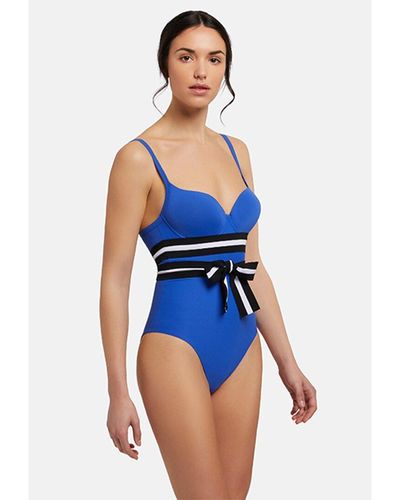 Wolford Thalassa Beach Body Bikini - Blue