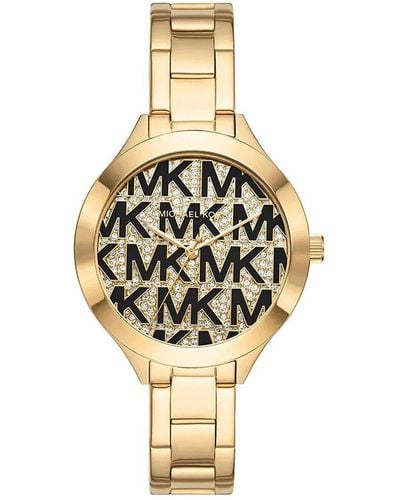Michael Kors Slim Runway Watch - Metallic