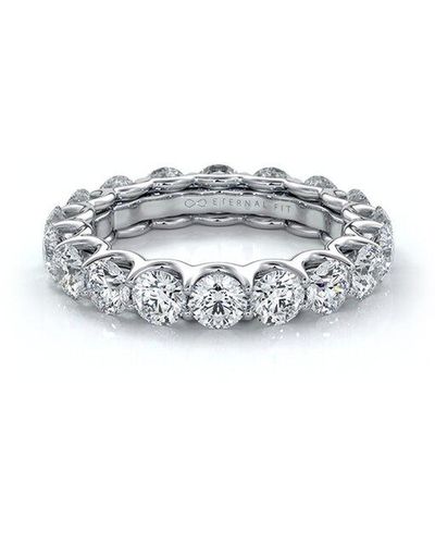 The Eternal Fit 14k 4.25 Ct. Tw. Diamond Eternity Ring - White