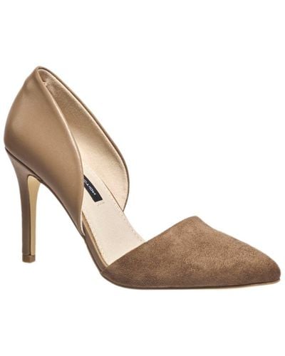 French Connection Taupe/taupe Heel - Natural