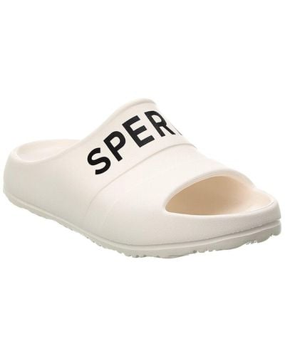 Sperry Top-Sider Logo Float Slide - White