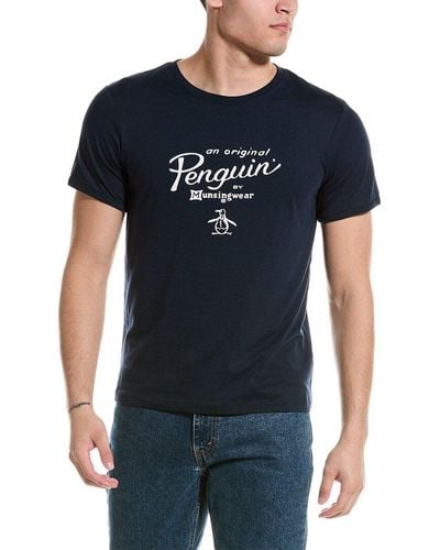 Original Penguin Ringer T-shirt - Black