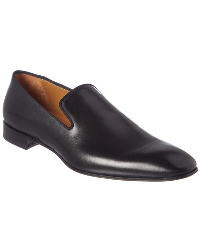 Christian Louboutin Leather Loafer - Black