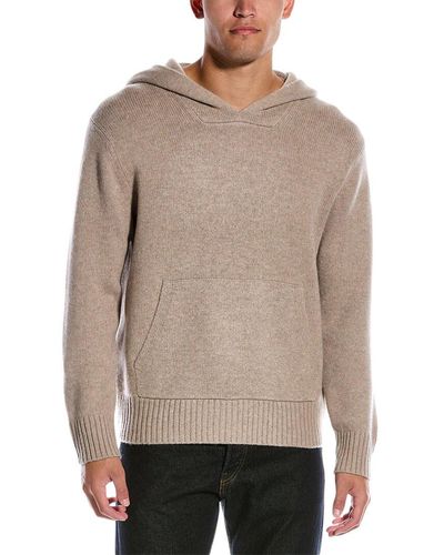 Vince Wool & Cashmere-blend Hoodie - Gray