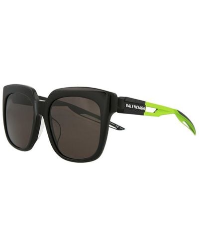 Balenciaga Unisex Bb0025sa 55mm Sunglasses - Black