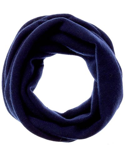 Portolano Circular Cashmere Neck Warmer - Blue