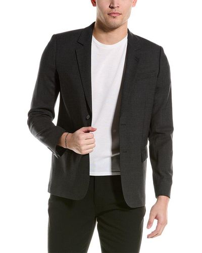 The Kooples Wool-blend Suit Jacket - Black