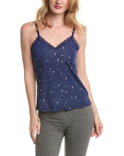 Honeydew Intimates Aiden Micro & Lace Cami - Blue