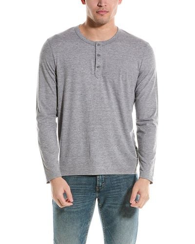 AG Jeans Clyde Henley Shirt - Grey