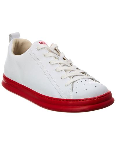 Camper Runner Four Leather Trainer - White