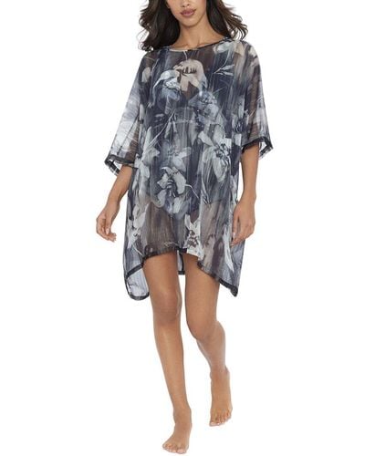 Miraclesuit Ophelia Elsa Tunic Cover-up - Blue