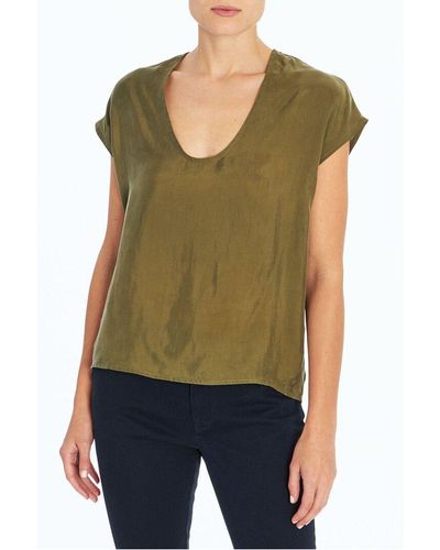 Three Dots Popover Top - Green