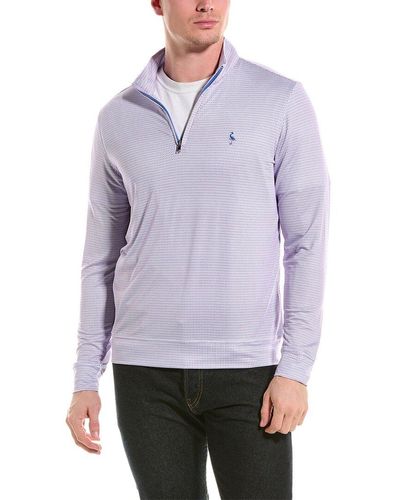 Tailorbyrd Performance 1/4-zip Pullover - Purple