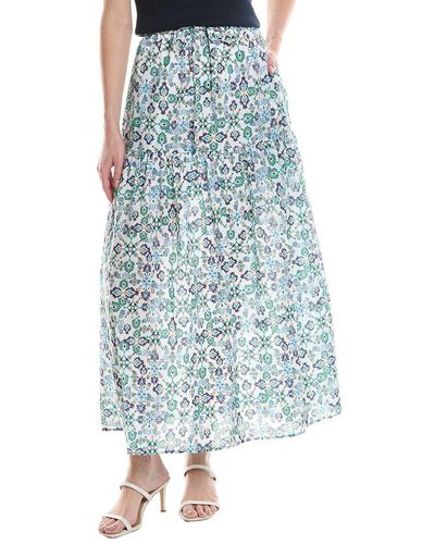 Monte and Lou Monte & Lou Charmed Maxi Skirt - Blue