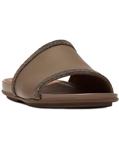 Fitflop Gracie Leather Sandal - Brown