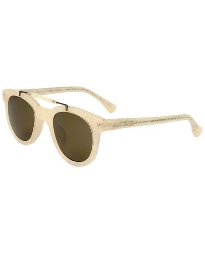 Linda Farrow Dvn132 46mm Sunglasses - Metallic