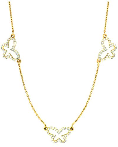 Ariana Rabbani 14k 0.48 Ct. Tw. Diamond Necklace - Metallic