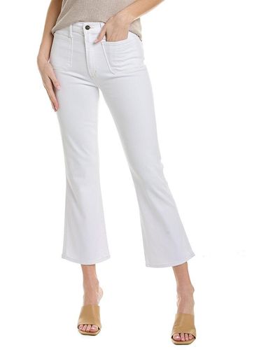 White Bootcut jeans for Women | Lyst