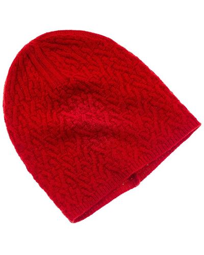 John Varvatos Cable Wool-blend Beanie - Red