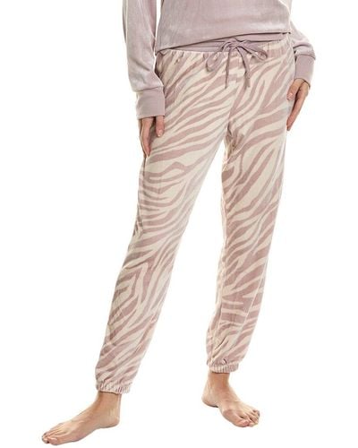 Donna Karan Sleepwear Sleep Jogger Pant - Natural