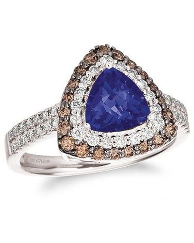Le Vian 14k 1.92 Ct. Tw. Diamond & Tanzanite Ring - Blue